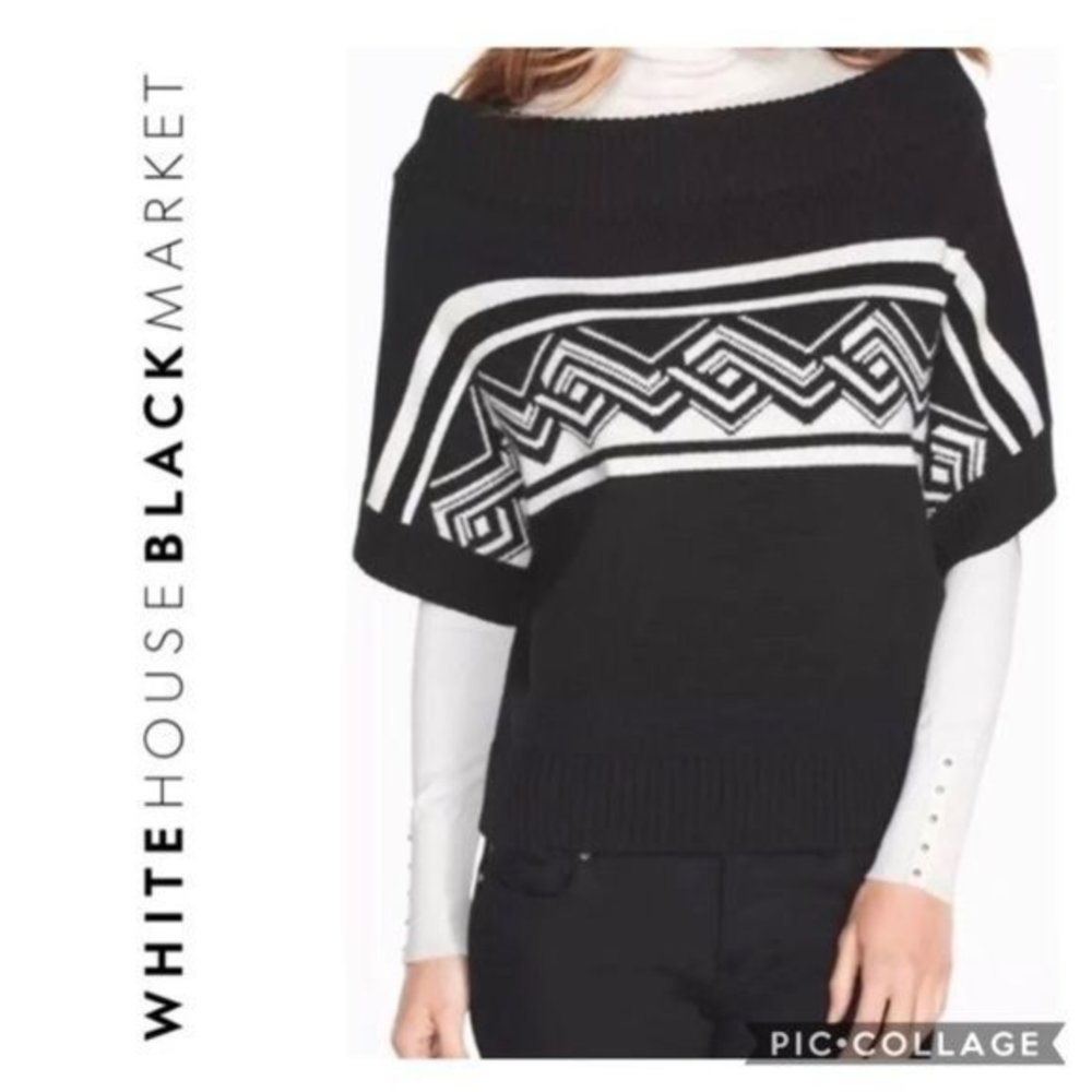 White House Black Market Off the Shoulder Sweater